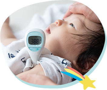 発熱・咳・鼻水・湿疹・おねしょなど幅広い症状に対応