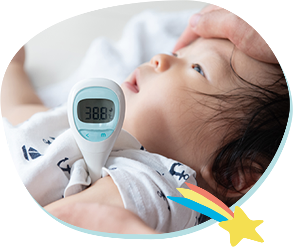 発熱・咳・鼻水・湿疹・おねしょなど幅広い症状に対応